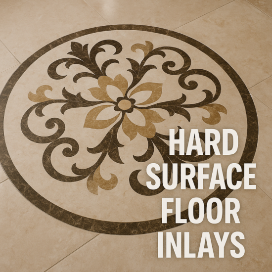 Hydro-Lazer’s Expertise in Hard Surface Floor Inlays: Craftsmanship and Innovation Combined