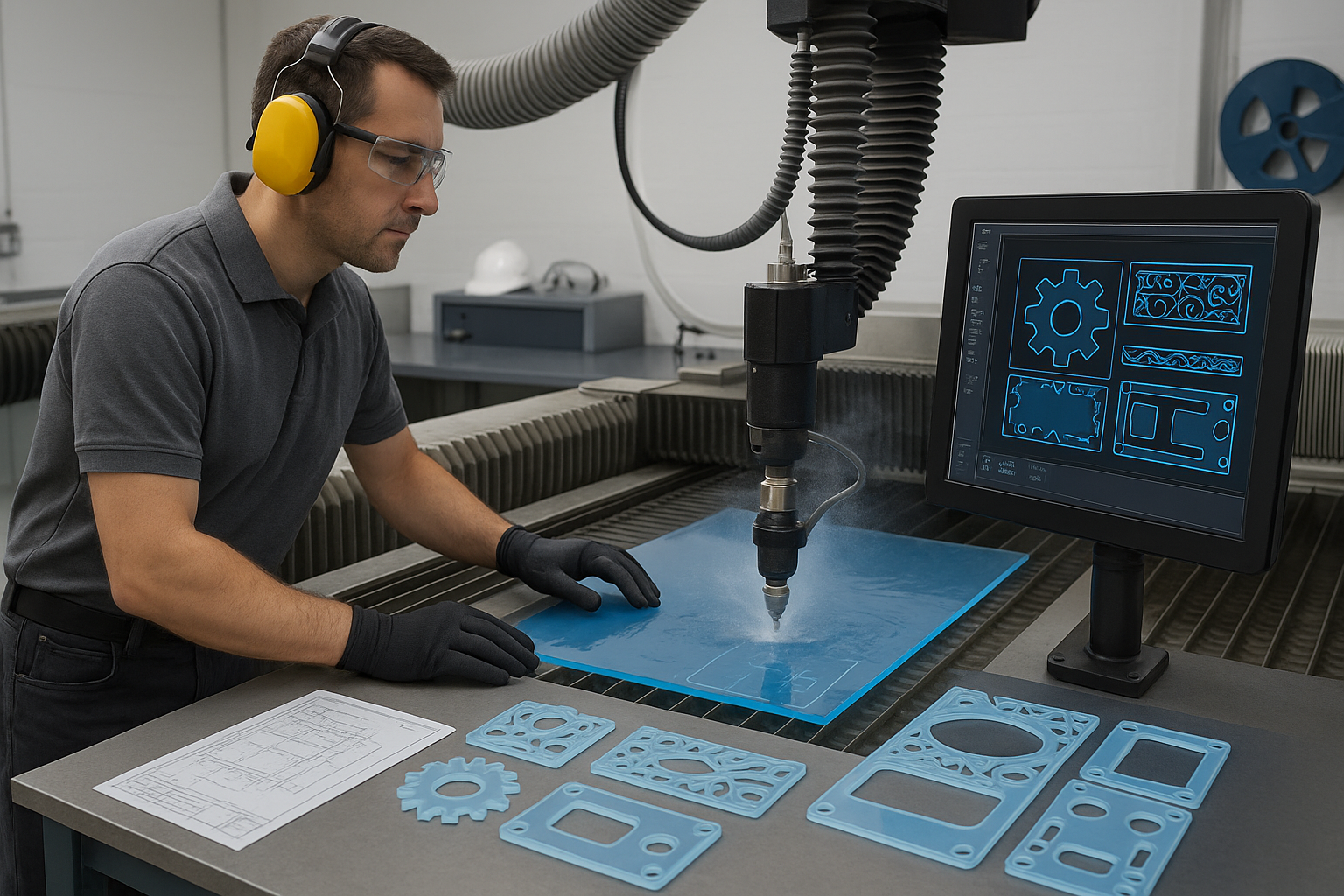 Professional Plastic Cutting Services: Precision Waterjet Solutions for All Polymer Materials