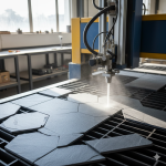 slate tile waterjet cutting