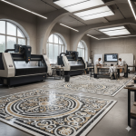 marble flooring inlays