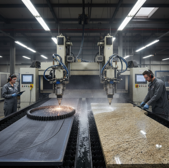 Custom Waterjet Services: From Metal to Stone, One Solution for Every Material