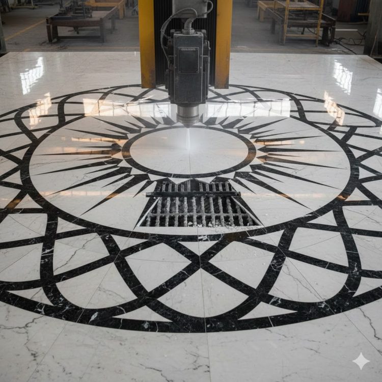 hard surface floor inlays