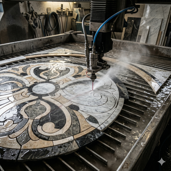 water jet floor design