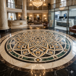 precision flooring inlays