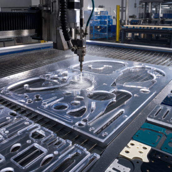 Plastic Cutting Services for Aerospace, Automotive, and Industrial Applications: Why Complex Geometries and Tight Tolerances Demand Waterjet Precision