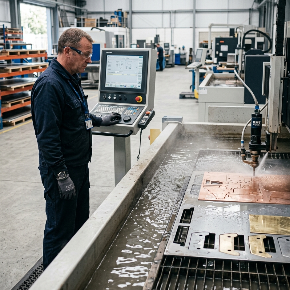 Metal Cutting Services for Hardened Tool Steel, Titanium, Copper, and Brass